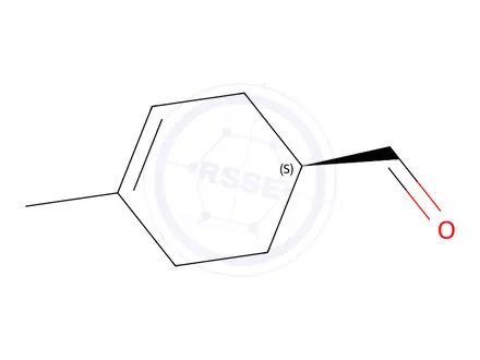 Chemical structure of 3-Cyclohexene-1-carboxaldehyde, 4-methyl-, (S)-(9CI)