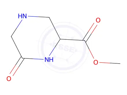 Chemical structure of Methyl 6-oxopiperazine-2-carboxylate