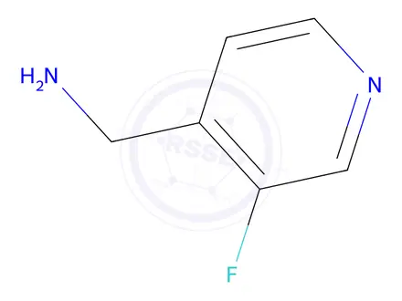 Chemical structure of (3-Fluoropyridin-4-yl)methanamine hydrochloride