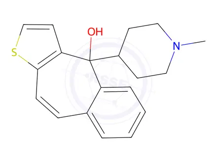 Chemical structure of Ketotifen Impurity 3