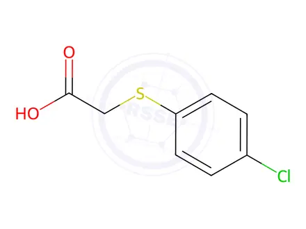 Chemical structure of [(4-Chlorophenyl)thio]acetic acid