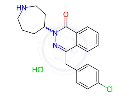 Chemical structure of Azelastine Impurity 11(Hydrochloride)
