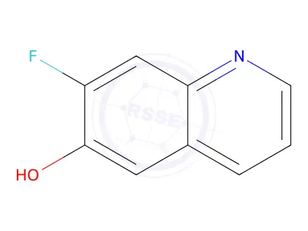 Chemical structure of 7-Fluoroquinolin-6-ol