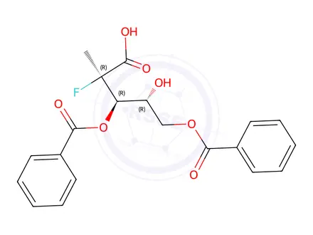 Chemical structure of Sofosbuvir Impurity 129