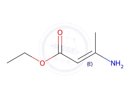 Chemical structure of Ethyl 3-aminocrotonate