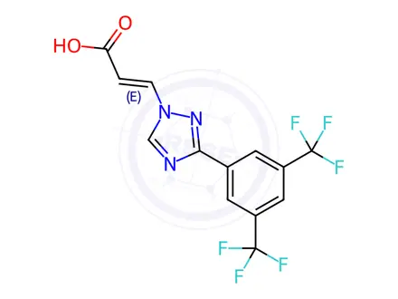 Chemical structure of Selinexor Impurity 9