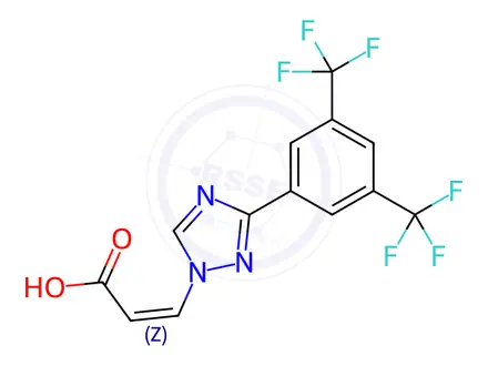 Chemical structure of Selinexor Impurity 5