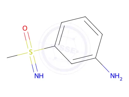 Chemical structure of 3-(S-Methylsulfonimidoyl)benzenamine