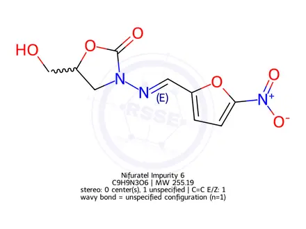 Chemical structure of Nifuratel Impurity 6
