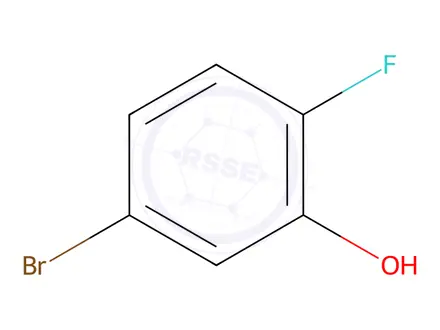 Chemical structure of 5-Bromo-2-fluorophenol