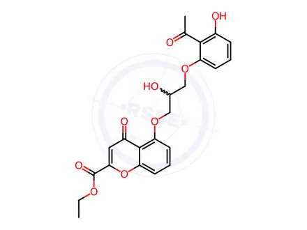 Chemical structure of Sodium cromoglicate Impurity 48