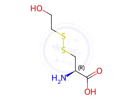 Chemical structure of Acetylcysteine Impurity 344