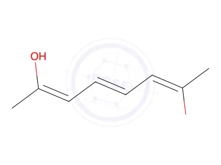 Chemical structure of 2,4,6-Octatriene-2,7-diol (9CI)