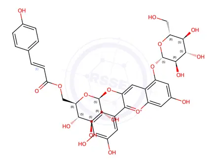 Chemical structure of Shisonin