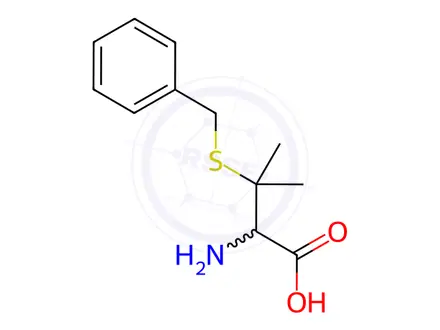 Chemical structure of Penicillamine Impurity 23