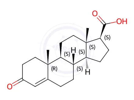 Chemical structure of Finasteride Impurity 112