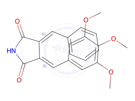 Chemical structure of T 686