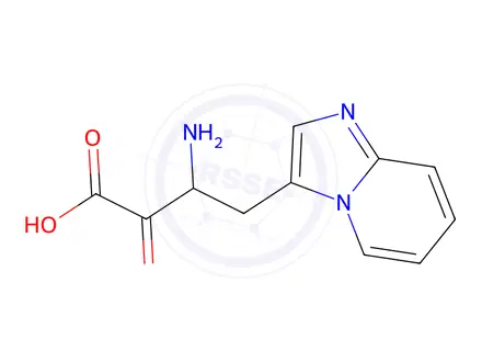 Chemical structure of 3-Amino-4-(imidazo[1,2-a]pyridin-3-yl)-2-oxobutanoic acid