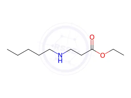 Chemical structure of Ethyl 3-(pentylamino)propanoate