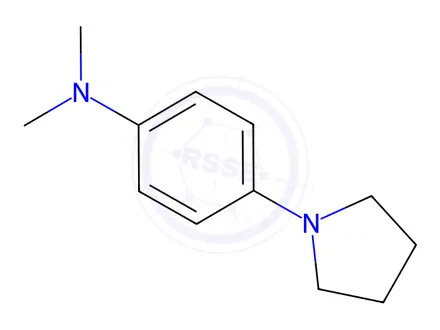 Chemical structure of N,N-Dimethyl-4-(pyrrolidin-1-yl)aniline