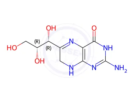 Chemical structure of Sepiapterin Impurity 36