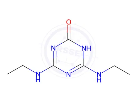 Chemical structure of Simazine-2-hydroxy