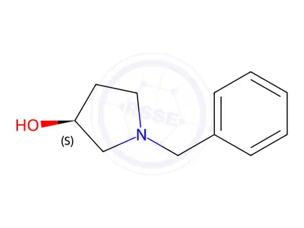 Chemical structure of (S)-1-benzylpyrrolidin-3-ol