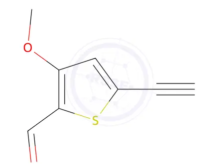 Chemical structure of 5-Ethynyl-3-methoxythiophene-2-carbaldehyde