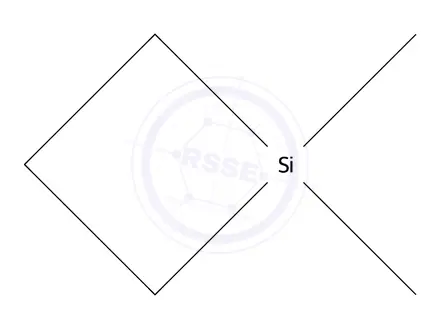 Chemical structure of Cyclotrimethylenedimethylsilane