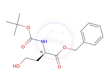 Chemical structure of BOC-D-HOMOSER-OBZL