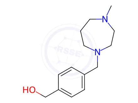 Chemical structure of (4-((4-Methyl-1,4-diazepan-1-yl)methyl)phenyl)methanol