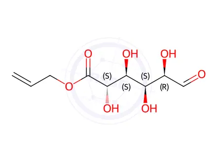 Chemical structure of Allyl D-Glucuronate