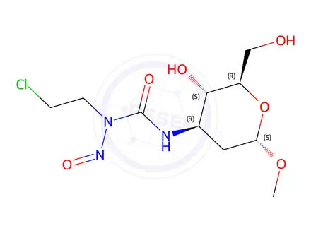 Chemical structure of Ecomustine