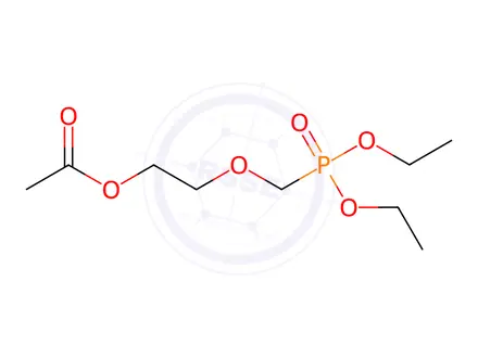 Chemical structure of 2-((diethoxyphosphoryl)methoxy)ethyl acetate(WXG01399)