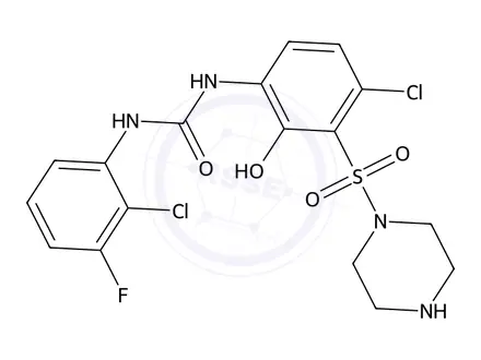 Chemical structure of Elubrixin, >98% (HPLC)