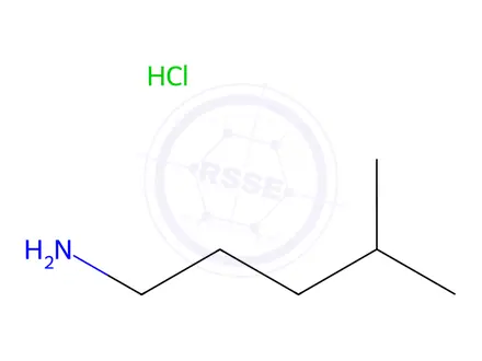Chemical structure of Isohexylamine Hydrochloride Salt