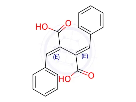 Chemical structure of Dibenzylidene-Succinic Acid