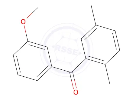 Chemical structure of 2,5-Dimethyl-3-methoxybenzophenone