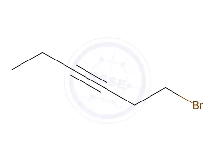 Chemical structure of 3-Hexynyl bromide