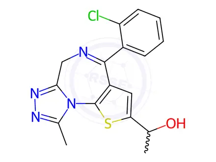 Chemical structure of Etizolam Impurity 1