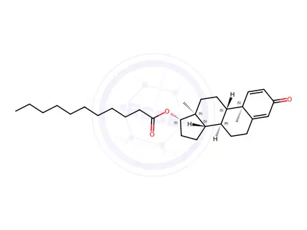 Chemical structure of Boldenone Undecanoate