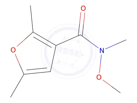 Chemical structure of N-Methoxy-N,2,5-trimethylfuran-3-carboxamide