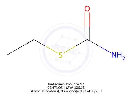 Chemical structure of Nintedanib Impurity 288