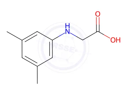 Chemical structure of N-(3,5-Dimethylphenyl)glycine