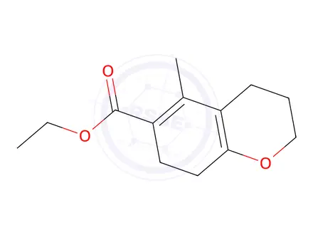 Chemical structure of Ethyl 7,8-dihydro-5-Methyl-6-chroman carboxylate