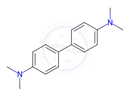 Chemical structure of NNNN-Tetramethyl Benzidine AR