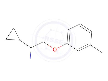 Chemical structure of [1-Cyclopropyl-2-(3-methylphenoxy)ethyl]amine