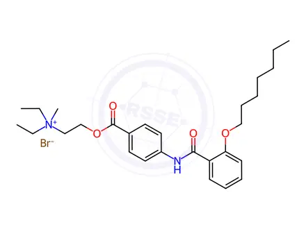 Chemical structure of Otilonium Bromide Impurity 8