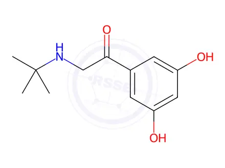 Chemical structure of Terbutaline EP Impurity C