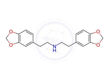 Chemical structure of Bis(2-(benzo[d][1,3]dioxol-5-yl)ethyl)amine
